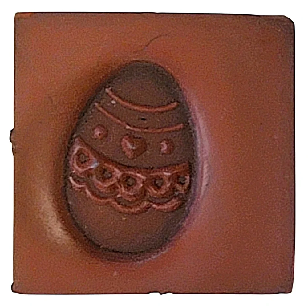 VTG‎ Easter Rubber Stamp Set 10 Pc Foam Bunny Egg Chick Carrot Basket Jelly Bean